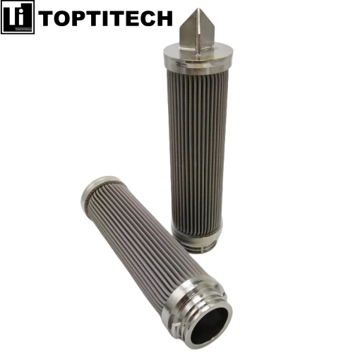Cartucho Plisado De Acero Inoxidable, SS 316, 10 Pulgadas