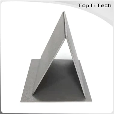 Placa porosa de titanio sinterizado con alta porosidad