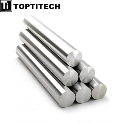 Barra de varilla de titanio redonda pulida ASTM B348 GR1