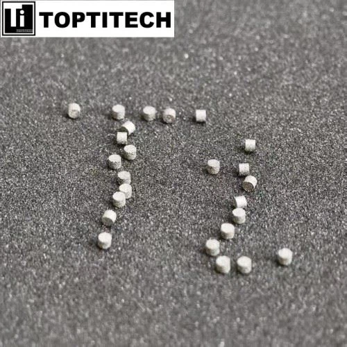 φ2*2mm 2μm Getter De Titanio Sinterizado Para Adsorción De Gas En Alto Vacío