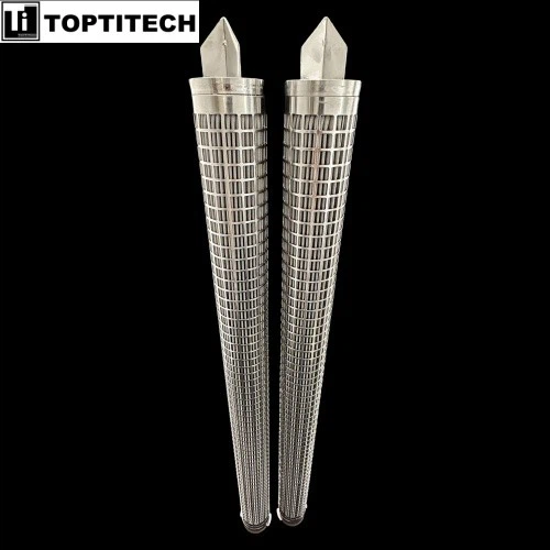 Filtros De Acero Inoxidable Plegados De 60 mm De Diámetro Y 226 Pliegues suppliers