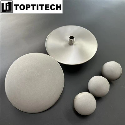 Cabezal de aireación de titanio sinterizado NPT de 1/2" para fermentación