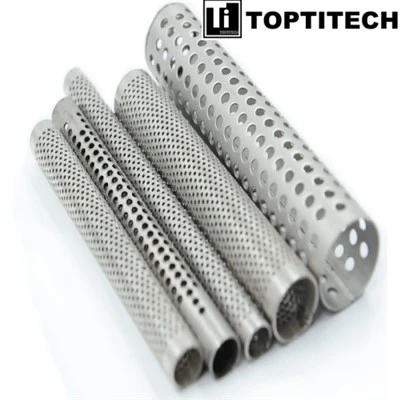 Filtros De Tubo Perforado De Acero Inoxidable