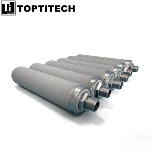 Tubo De Filtro De Metal Poroso Sinterizado De Acero Inoxidable 316L De Alta Precisión De 20 μm